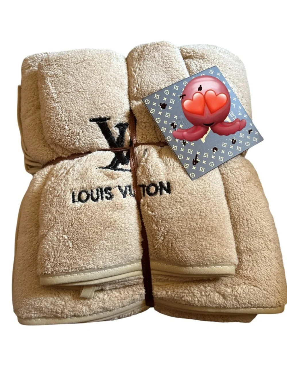 Fashion Plush Bath Towel Set